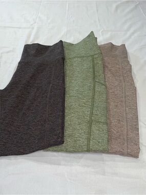 Aerie Chill Play Move Leggings Bundle Mid-Rise Pockets